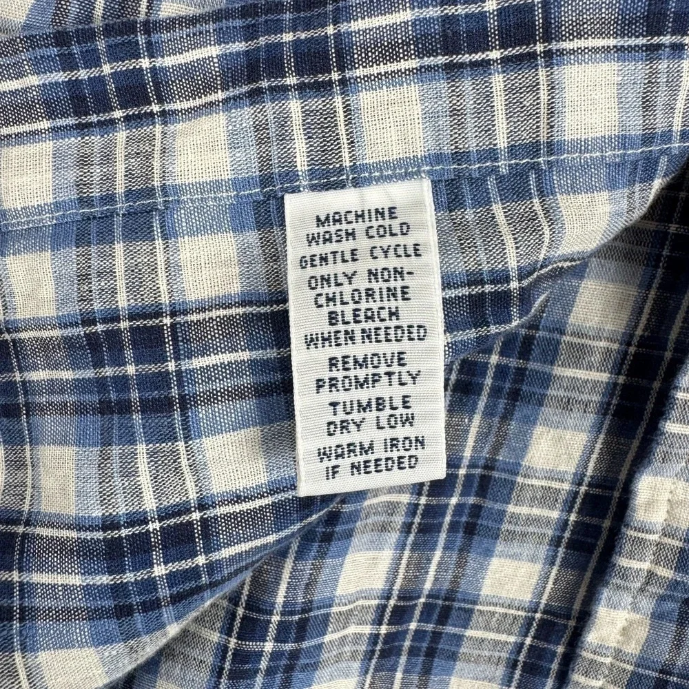 Polo Ralph Lauren Double Pocket Work Shirt Classic Linen Blend Lot‎ of 2 Mens XL